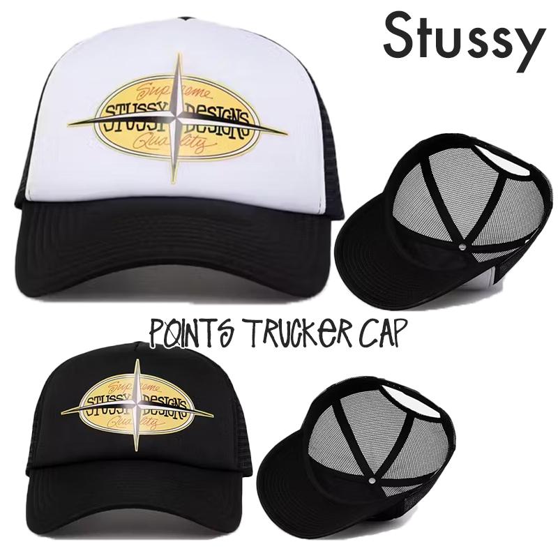 ステューシー キャップ Points Trucker Cap