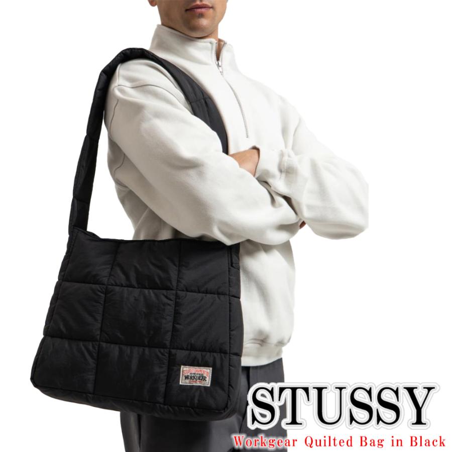 Stussy ショルダーバッグ ステューシー Workgear Quilted Bag in 