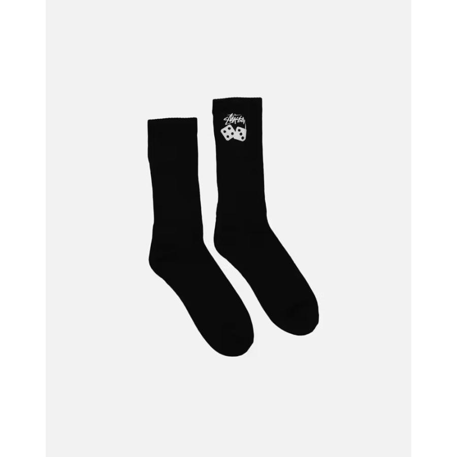 Stussy ソックス 2枚パック ステューシー 靴下 メンズ くつした ロゴ 人気 Socks 2 Pack ST7M0091 ユ00582｜ssshop｜02