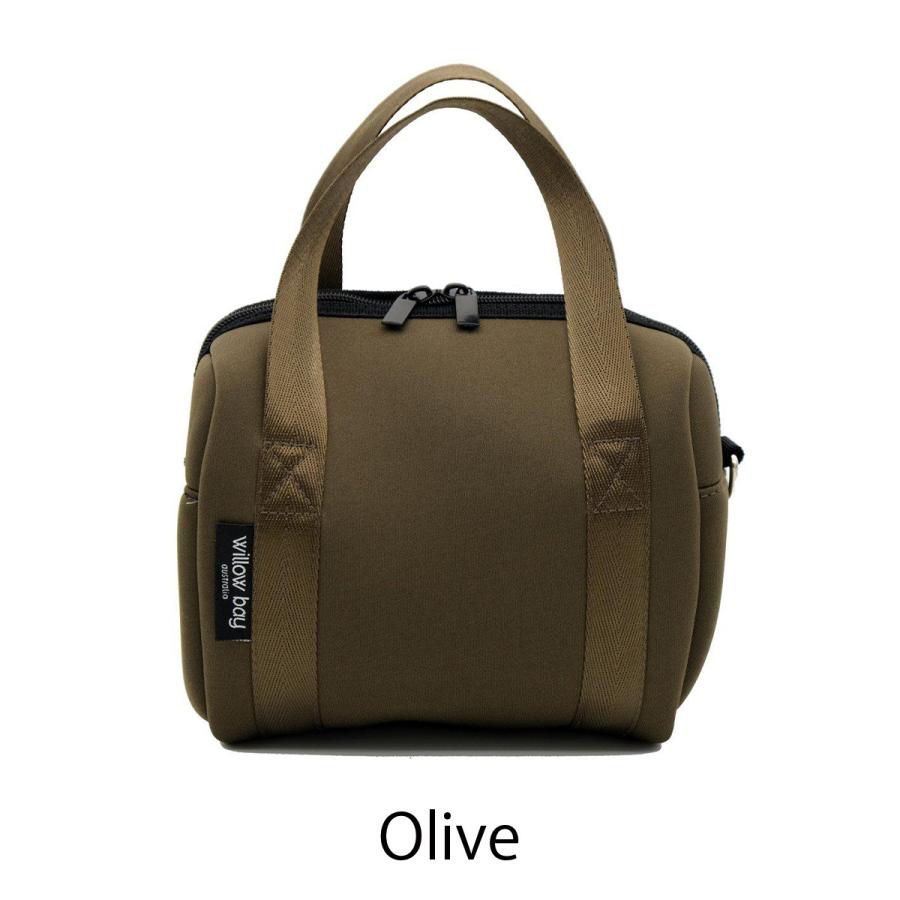 ウィローベイ Willow Bay VOGUE NEOPRENE MINI DAY BAG Black Olive Sage ブラック オリーブ セージ ジムバッグ 旅行 マザーバッグ｜ssshop｜03