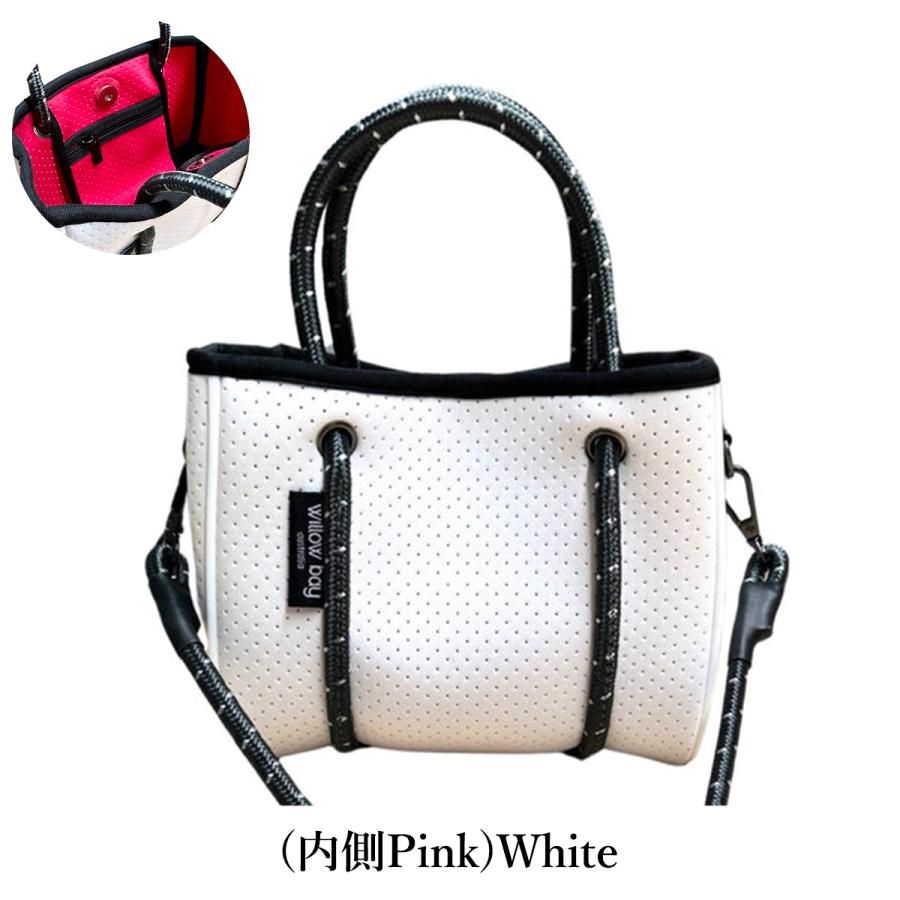 ウィローベイ Willow Bay DAYDREAMER TINY NEOPRENE TOTE BAG WITH CLOSURE ユ00572｜ssshop｜07