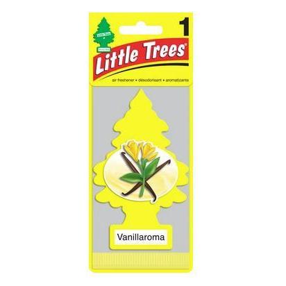 Little Trees リトルツリー エアフレッシュナー 釣り下げ式 芳香剤  バニラロマ Vanillaroma 並行輸入品【5枚以上で送料無料】｜sssm