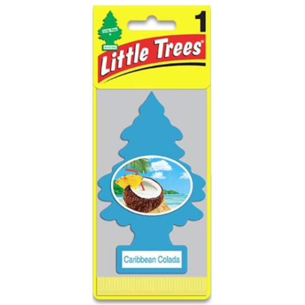 Little Trees リトルツリー エアフレッシュナー 釣り下げ式 芳香剤 Caribbean Colada カリビアンコラーダ USDM 15枚セット｜sssm｜02