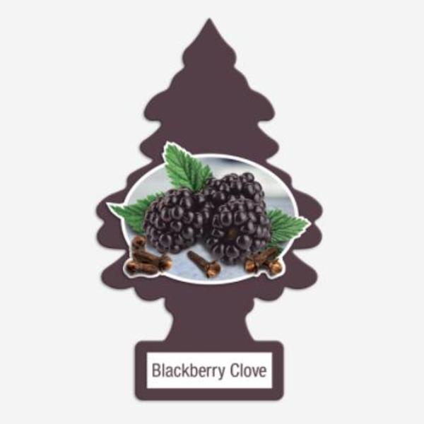 Little Trees リトルツリー エアリフレッシュナー 釣り下げ式 Blackberry Clove ブラックベリークローブ USDM 15枚セット｜sssm｜04