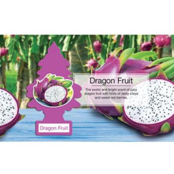 【NEW】Little Trees リトルツリー エアフレッシュナー 釣り下げ式 Dragon Fruit ドラゴン・フルーツ 6枚パック