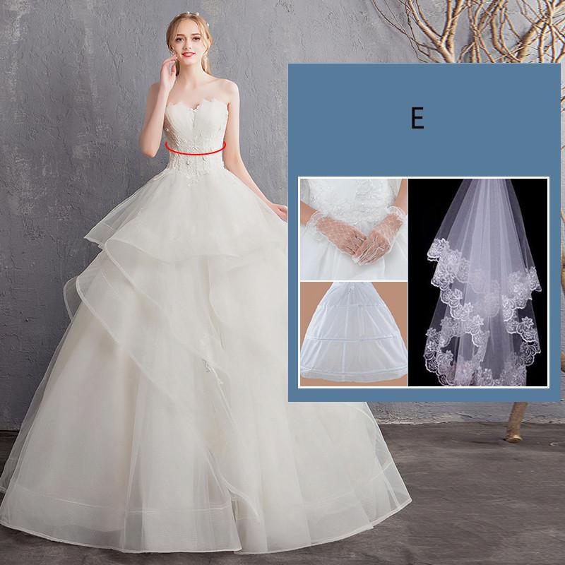 ウエディングドレス 花嫁 プリンセスドレス デコルテ レース ノースリーブ ホワイト Aラインドレス レイヤード ハイウエスト ロングドレス 結婚式 Sssnetshop Chutn Sssヤフーショップ 通販 Yahoo ショッピング