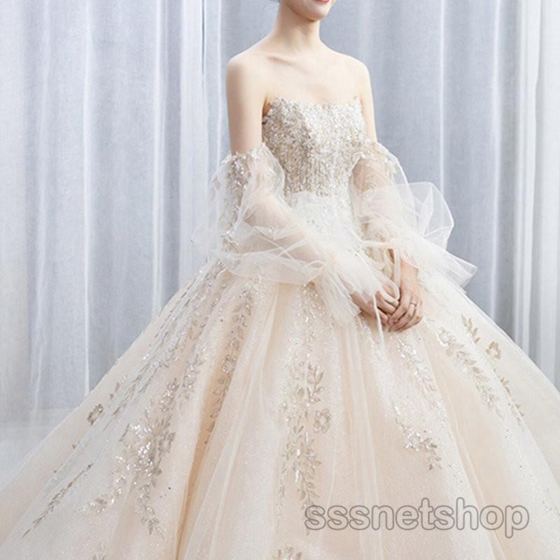 期間限定送料無料 ウェディングドレス 花嫁ドレス プリンセスドレス トレーンライン 演奏会 披露宴 オフ ショルダー チューブトップ イブニングドレス Sssnetshop Chutn Sssヤフーショップ 通販 Yahoo ショッピング 即発送可能 Www