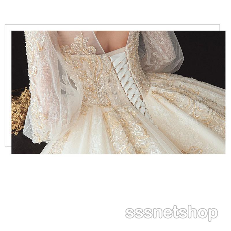 即納 大特価 ウェディングドレス 大きいサイズ 新作 ロングドレス 発表会 演奏会 トレーンライン プリンセスドレス 肩隠しレース 袖あり 花嫁ドレス 結婚式 スレンダーライン メール便配送の場合は指定時間ができせん 了承済み Demolition Training