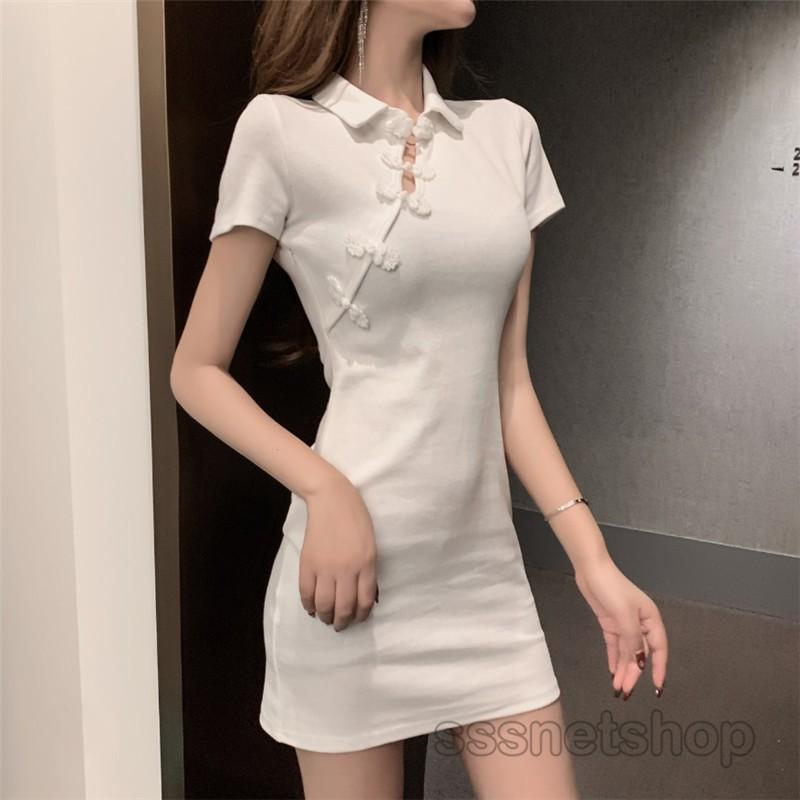 チャイナドレス チャイナ服 ワンピース レディース 無地 着痩せ セクシーワンピース ボディコン カジュアル おしゃれ 人気 お出かけ パーティードレス 結婚式 Chutn Sssヤフーショップ 通販 Yahoo ショッピング