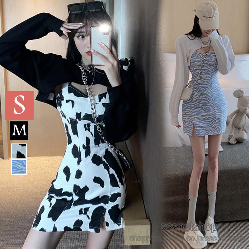 2点セット シャツ ワンピース 長袖 スキニー キャミワンピース セクシー ファッション レディース 着痩せ 気質 夏物 人気 お出かけ 通勤 Ol Sssnetshop Chutn Sssヤフーショップ 通販 Yahoo ショッピング