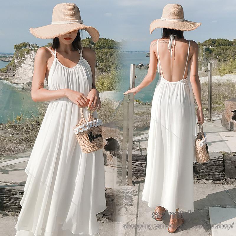 キャミワンピース サマーワンピ レディース 夏 ワンピース フレアワンピース ロング丈 きれいめ 着痩せ 韓国風 おしゃれ 無地 薄手 大人 リゾート Sssnetshop Chutn Sssヤフーショップ 通販 Yahoo ショッピング