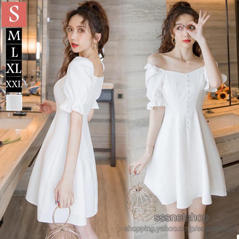 ワンピース レディース 40代 夏服 フレアワンピース ミニ丈ワンピース 半袖 パーティードレス 韓国 Aライン きれいめ オシャレ 着痩せ 通勤 Sssnetshop Chutn Sssヤフーショップ 通販 Yahoo ショッピング