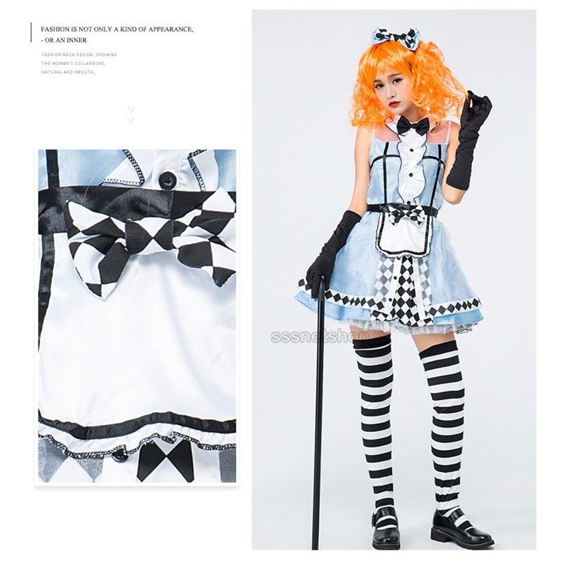 セクシー ピエロ服 コスプレ 仮装 ハロウィン レディース 大人用 童話 アニメ 映画 Cosplay 舞台劇 演出 イベント パーティー Halloween 衣装 変装 W19sj066 Sssヤフーショップ 通販 Yahoo ショッピング