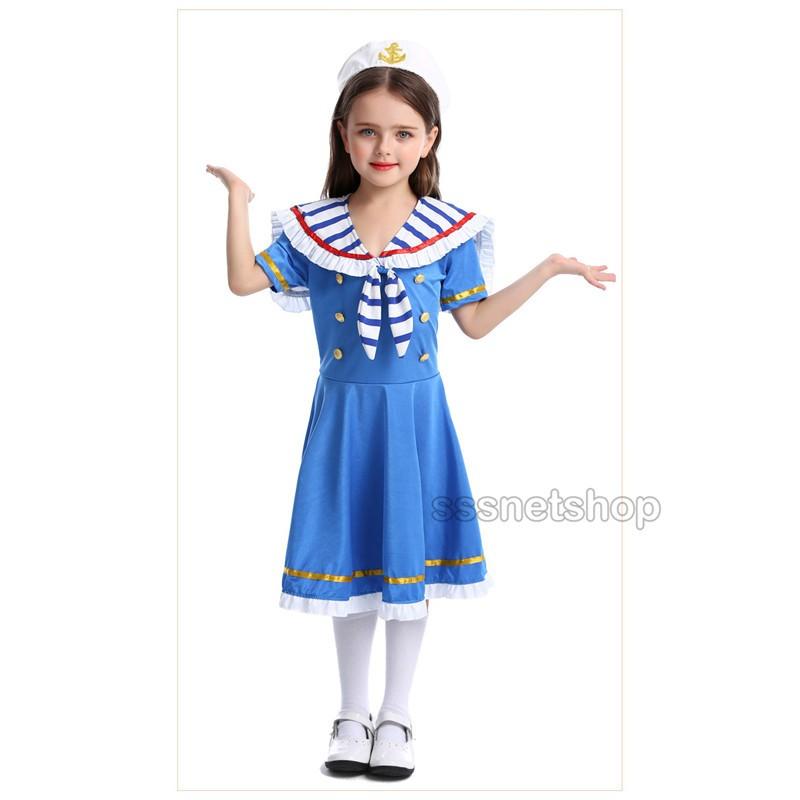 激安超安値 イギリス風皇室海軍風セーラー服 女の子 キッズ ハロウィン コスプレ ワンピース衣装 子供用舞台衣装 イベント衣装 ステージ服演劇クリスマス Karolinemedeiros Com Br