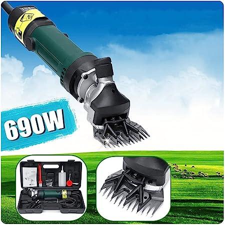 羊バリカン 羊の毛刈り 電気はさみ スピード調整可能 6段スピード 690W… 