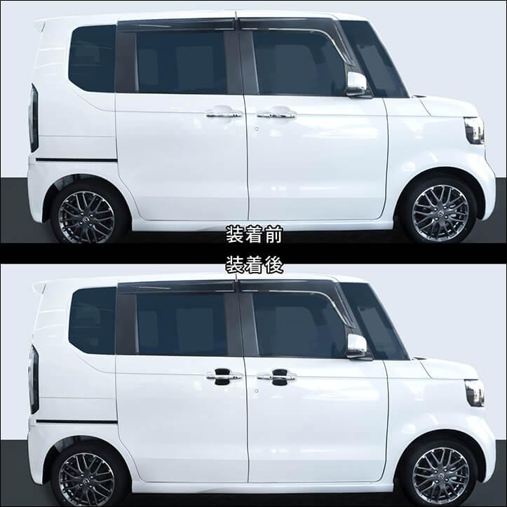 セカンドステージ ホンダ N-BOX（JF5/JF6）ドアプロテクターパネル