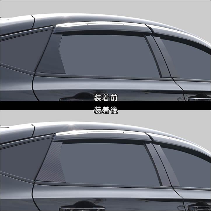 セカンドステージ ホンダ シビック FL系 純正サイドバイザー装着車専用