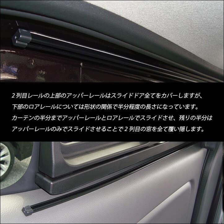 キャラバン NV350 E26型 プレミアムGX専用 カーテン 日産 CARAVAN 車 日よけ 車中泊 セカンドステージ カスタム パーツ アクセサリー 車 オプション 社外品｜sstage｜03