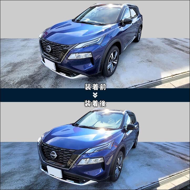 セカンドステージ サンシェード 車 フロント/フロントサイド 3枚セット