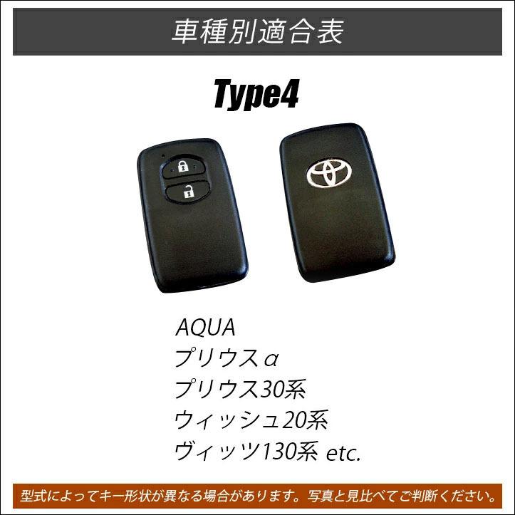 セカンドステージ トヨタ スマートキーカバー キーケース Type4