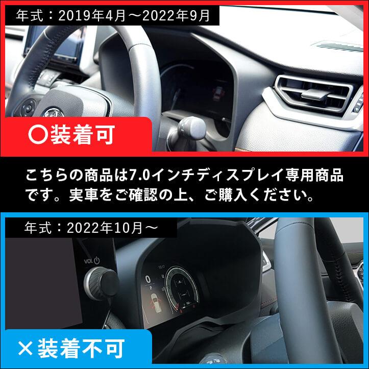 セカンドステージ トヨタ 新型RAV4 50系 メーターパネル インテリア