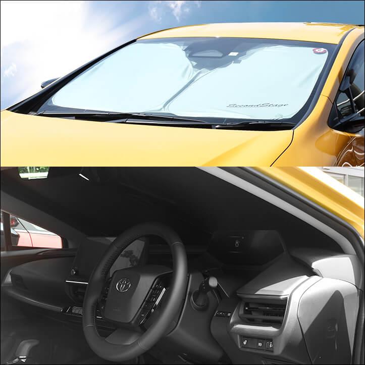 セカンドステージ サンシェード 車 フロント 車種別専用設計 窓枠