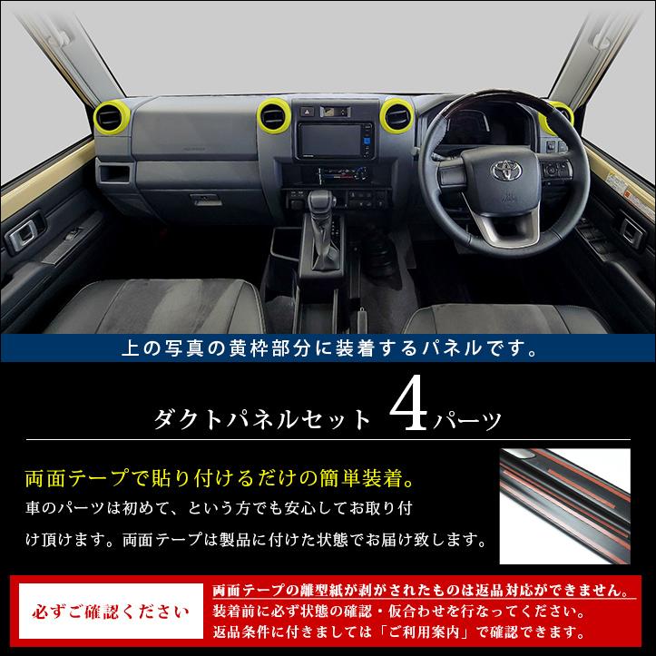 セカンドステージ セカンドステージ トヨタ ランドクルーザー70 GDJ系 ダクトパネル