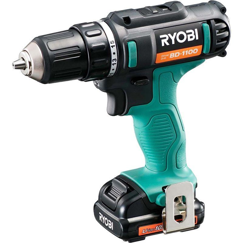 リョービ(RYOBI) コンボキット BCK-1100 充電式インパクトドライバー・ドライバードリル・小型レシプロソー・LEDライト・電池パ