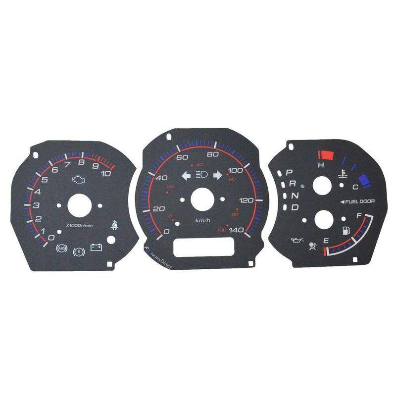 ファクトリーダイレクト ELメーターパネル ELDA02BK ブラックパネル ELスピードメーター DAIHATSU ダイハツ COPEN