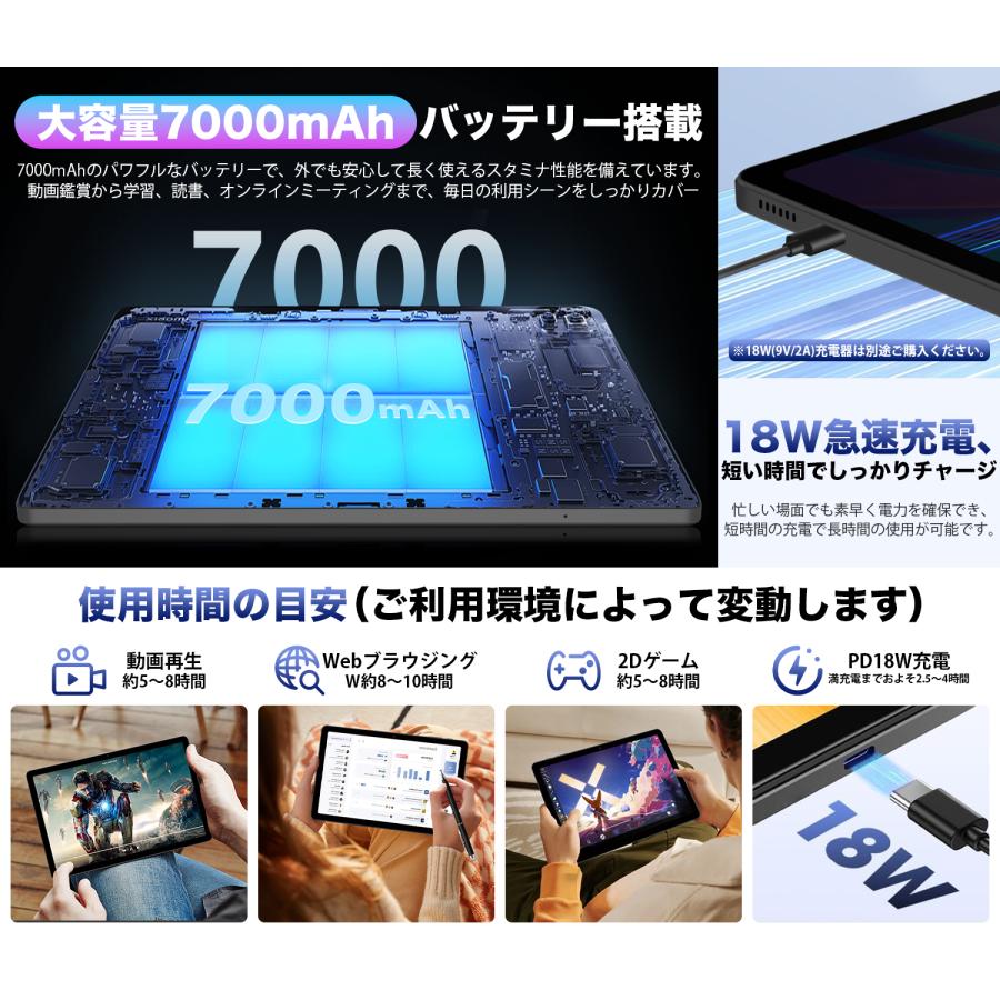 タブレット 10インチ以上 wi-fiモデル 2000*1200 S60 タブレット 本体 Android16 10インチ Wi-Fiモデル 2000*1200 FHD大画面