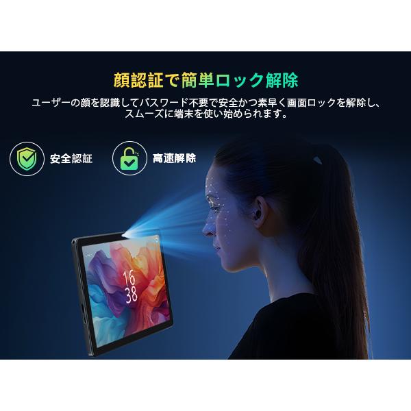 タブレット 12インチ Rebecco S90 アンドロイド16 wi-fiモデル 大画面