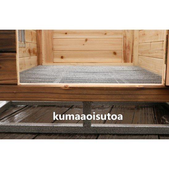 豪華犬別荘 ペットハウス 犬舎 犬小屋 ハウス おうち 屋外 野外 防水 ドア トイレ 通気性 耐磨耗 洗濯時に取り外し能 cm 内部サイズ