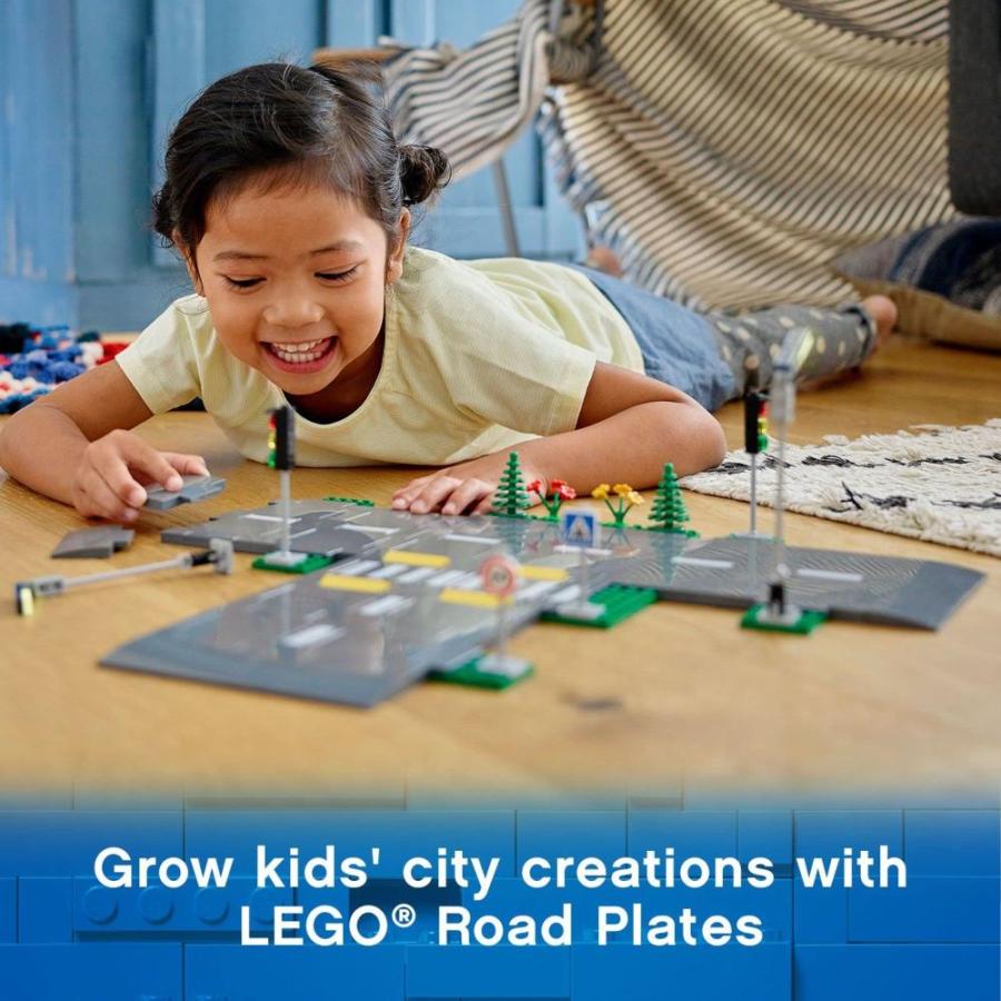 LEGO City Road Plates 60304 Building Kit; Cool Building Toy for Kids, New 2｜st-3｜02