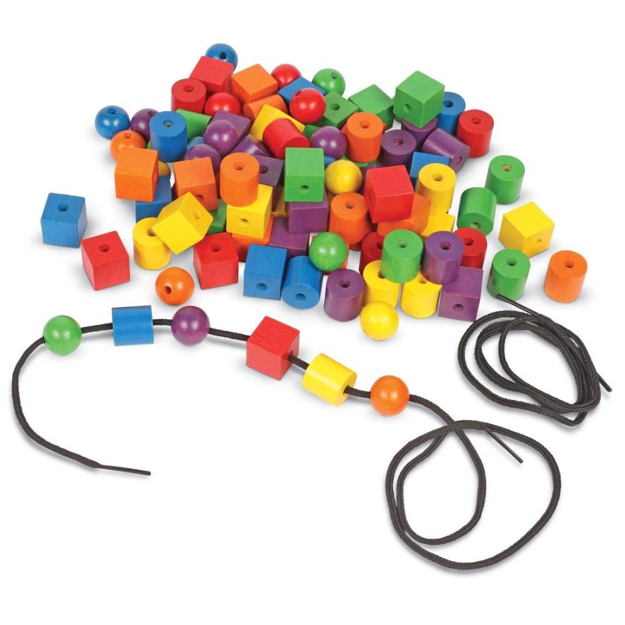 ラーニング リソーシズ(Learning Resources) Beads Set 知育玩具 紐通し ビーズセット 正規品｜st-3｜03