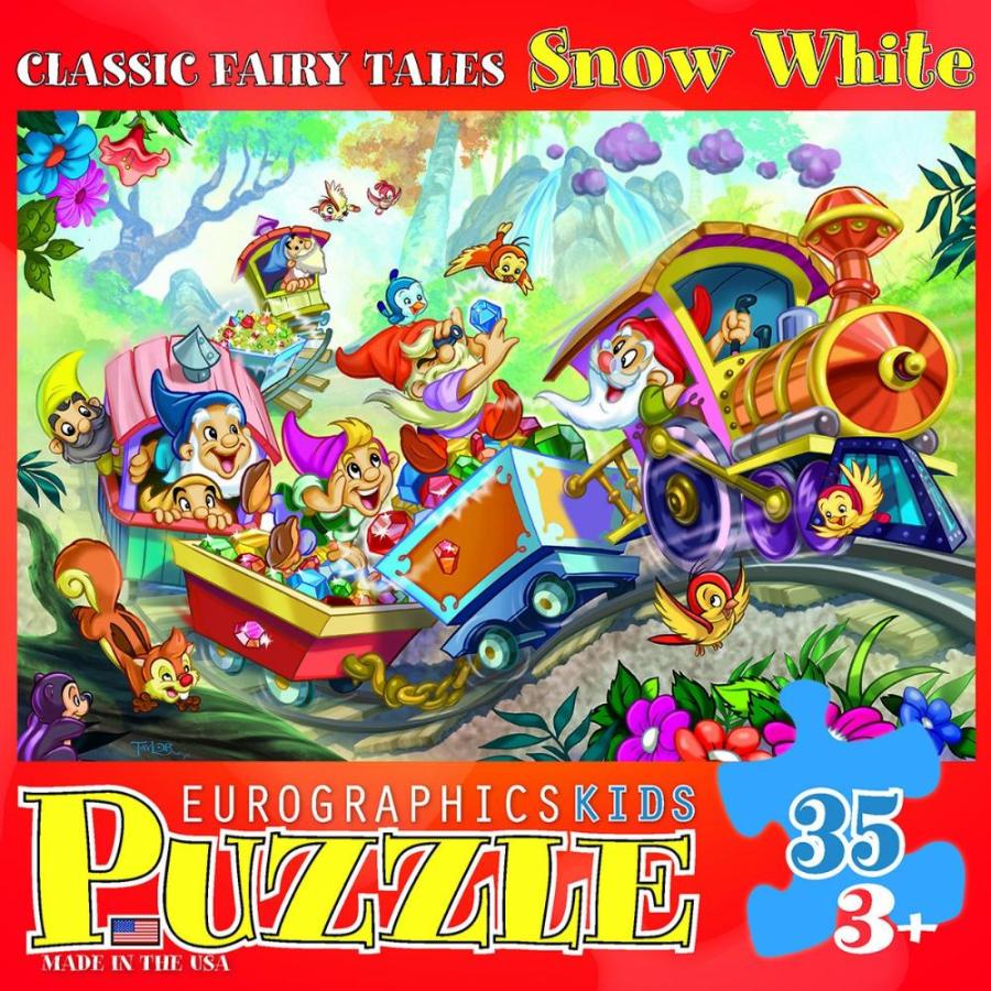 Euro Graphics 6035ー0422 Classic Fairy Tales ー Snow White 35ーPiece Puzzle｜st-3｜03