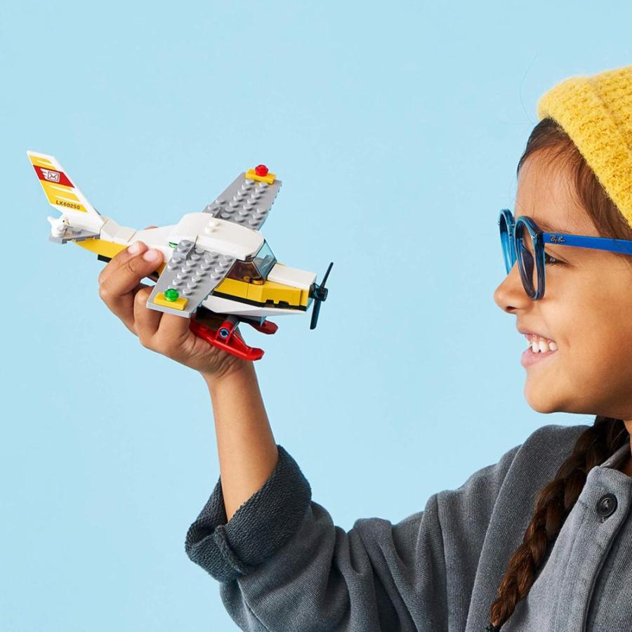 LEGO City Mail Plane 60250 PretendーPlay Toy, Fun Building Set for Kids, New｜st-3｜03