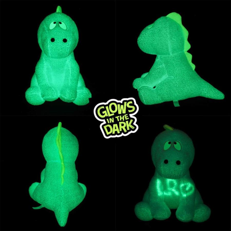 Little Room Naturally Glow in The Dark Dinosaur Stuffed Animal Plush Toy, 1｜st-3｜03