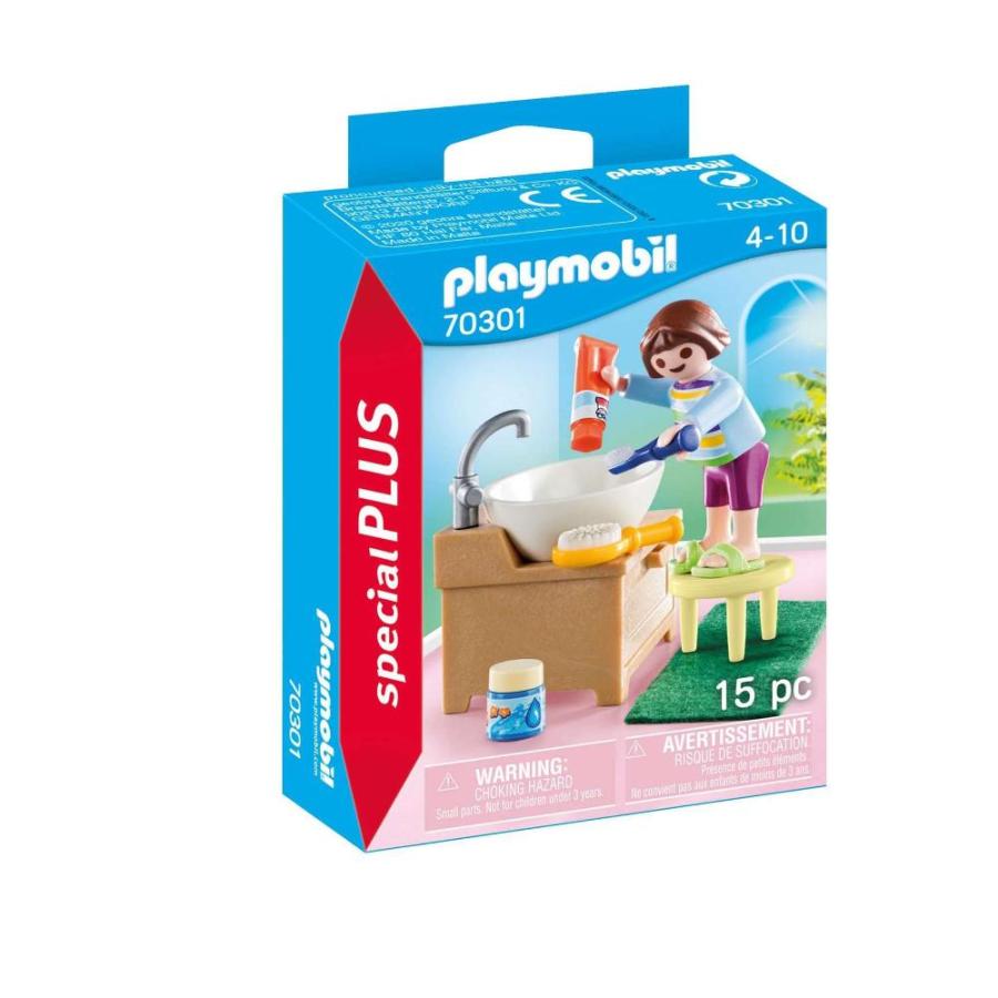 プレイモービル PLAYMOBIL Special Plus 70301 Girl's Teeth Brushing for Age 4 and Ab｜st-3｜02