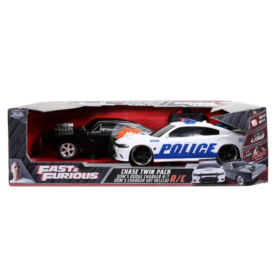 Jada Fast & Furious Chase ツインパック ー Dom's Dodge Charger R/T & Dodge Charger｜st-3｜05