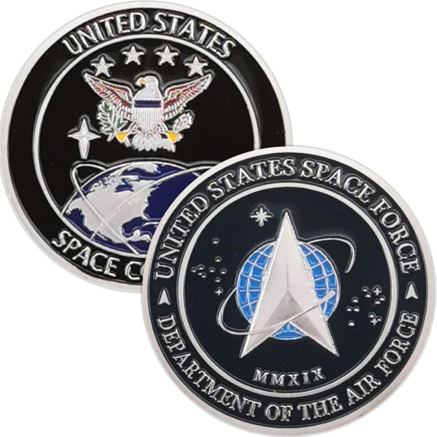 アメリカ宇宙軍 シルバー チャレンジコイン アメリカ軍
