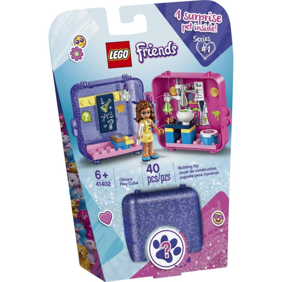LEGO Friends Olivia’s Play Cube 41402 Building Kit, Includes 1 Scientist Mi｜st-3｜04