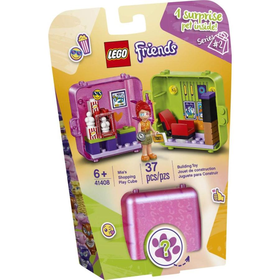 LEGO Friends Mia’s Shopping Play Cube 41408 Building Kit, Includes a Collec｜st-3｜04