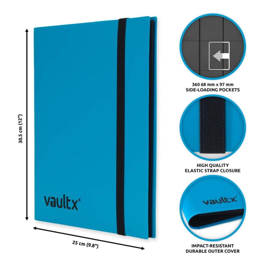 Vault X Binder ー 9 Pocket Trading Card Album Folder ー 360 Side Loading Pock｜st-3｜02