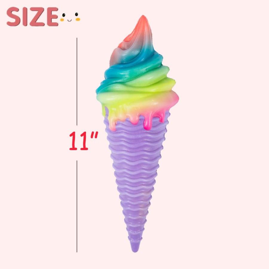 AILIMY 11" inch Squishies Galaxy Torch Ice Cream Jumbo Slow Rising Cute Sup｜st-3｜03