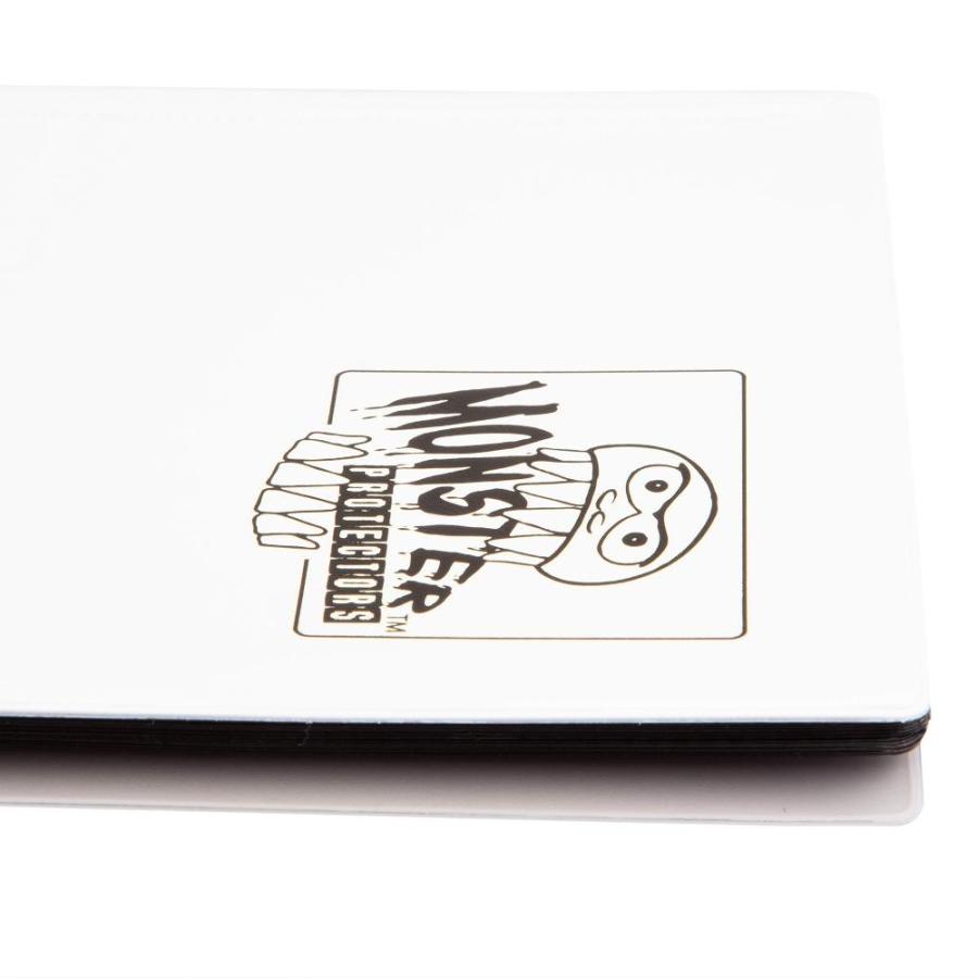 Monster Binder ー 4 Pocket Trading Card Album ー Matte White (Antiーtheft Pock｜st-3｜03