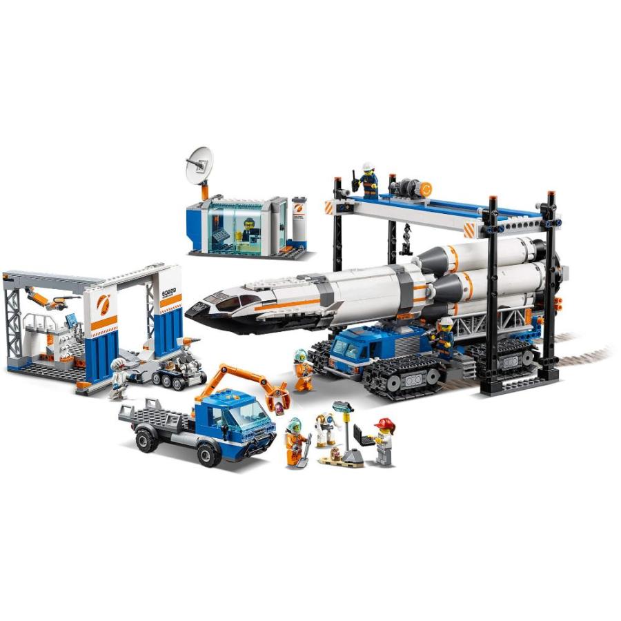 LEGO City Rocket Assembly & Transport 60229 Building Kit, New 2019 (1055 Pi｜st-3｜06