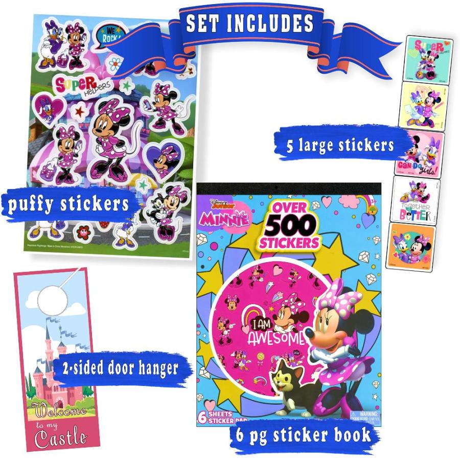 Disney Minnie Mouse ミニーマウス Stickers Activity Book with Stickers and More｜st-3｜02