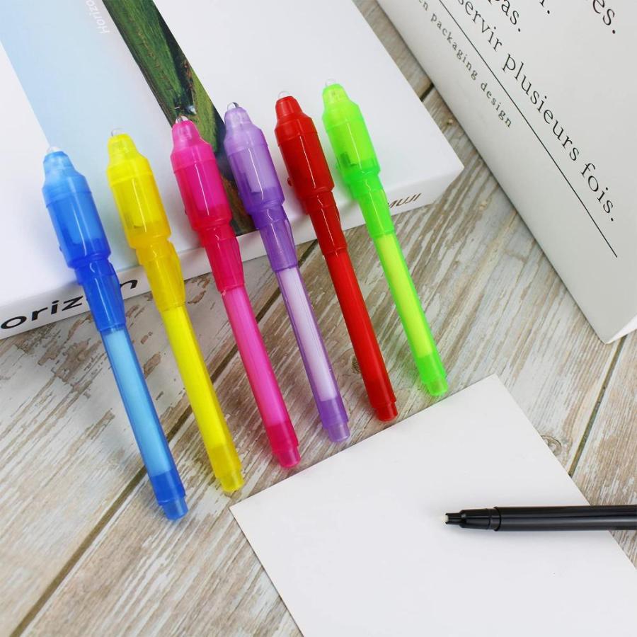 ZUNTENG Invisible Ink Pen,7Pcs Spy Pen,Invisible Disappearing Ink Pen with｜st-3｜05