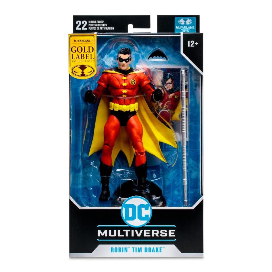 McFarlane マクファーレン Toys ー DC Multiverse 7IN ー Robin (Tim Drake RED Suit Vari｜st-3｜08