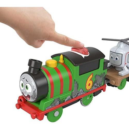 Thomas & Friends トーマス Motorized Toy Train Talking Percy Engine with Phrases｜st-3｜02